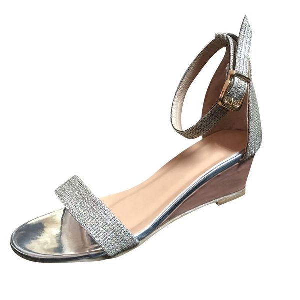 sagace women's open-toe shoes casual ankle strap belt buckle platform lightweight low wedge cover heel summer sandals x1221, Black
sagace women's open-toe shoes casual ankle strap belt buckle platform lightweight low wedge cover heel summer sandals x1221, Black