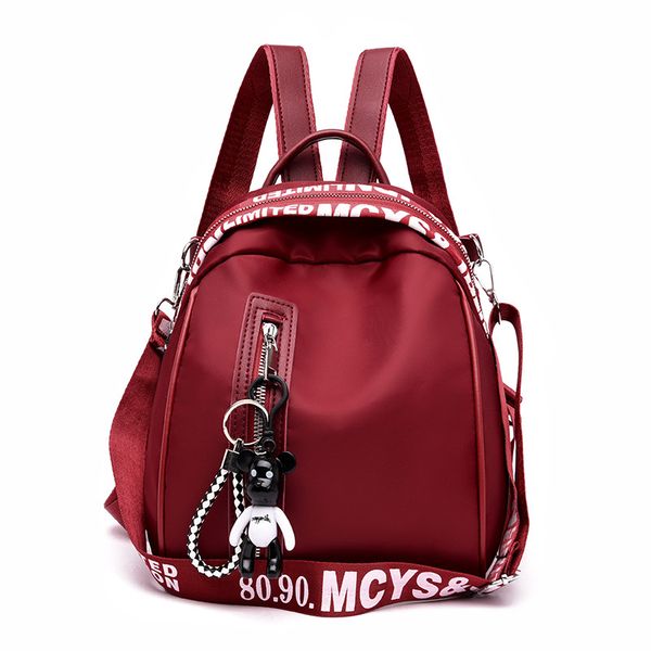 women's fashion backpack solid color oxford cloth college wind school bag travel trend shoulder bag
women's fashion backpack solid color oxford cloth college wind school bag travel trend shoulder bag