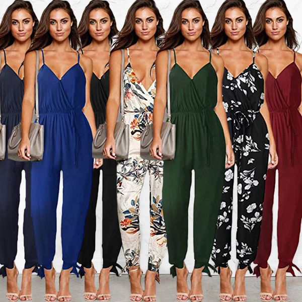 2021 spring and summer models backless tether deep v-neck sling cotton long jumpsuit, support mixed batch, Black;white
2021 spring and summer models backless tether deep v-neck sling cotton long jumpsuit, support mixed batch, Black;white