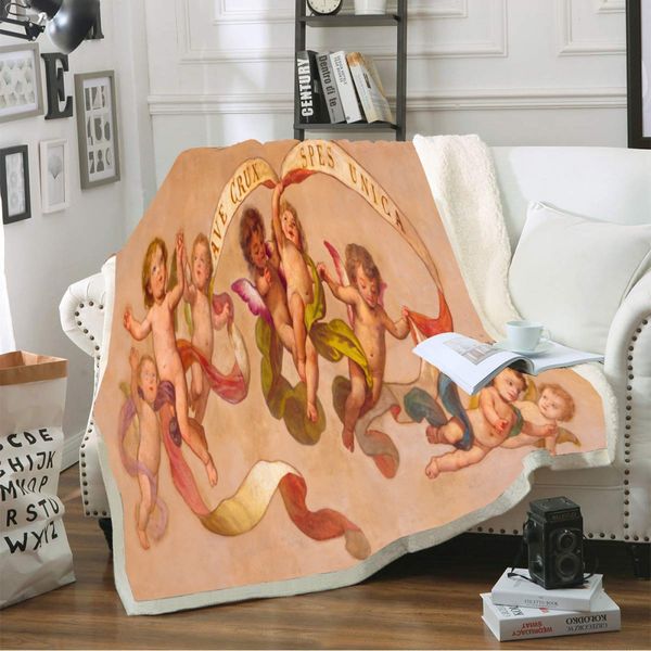 3d digital angel oil painting sky clouds print warm coral fleece blanket plush throw blanket for bed sofa angel playing series
3d digital angel oil painting sky clouds print warm coral fleece blanket plush throw blanket for bed sofa angel playing series
