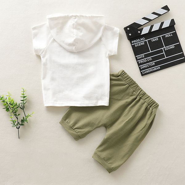 baby clothes short sleeve letter printed hooded sweatshirts +shorts set stylish and comfortable casual boy and girl clothing, White
baby clothes short sleeve letter printed hooded sweatshirts +shorts set stylish and comfortable casual boy and girl clothing, White