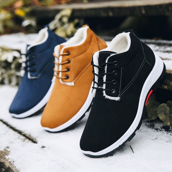 winter black flock snow boots men 2020 new men's casual lace up cotton shoes brown boot man plus velvet warm flats male
winter black flock snow boots men 2020 new men's casual lace up cotton shoes brown boot man plus velvet warm flats male