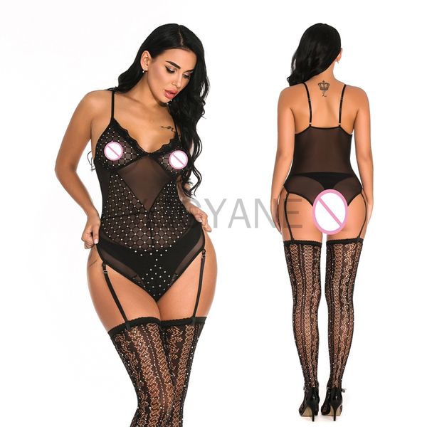 сексуальные женщины порно женское белье teddy lace слинг bodysuits чулки set прозрачный блеск rhinestone сеточку bodystockings, Black;white
сексуальные женщины порно женское белье teddy lace слинг bodysuits чулки set прозрачный блеск rhinestone сеточку bodystockings, Black;white