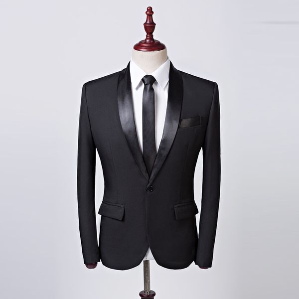 setwelldrees high-quality men's suits tuxedo wedding business casual new men blazer jacket slim fit black banquet suit jackets(one blaz, Black;gray
setwelldrees high-quality men's suits tuxedo wedding business casual new men blazer jacket slim fit black banquet suit jackets(one blaz, Black;gray