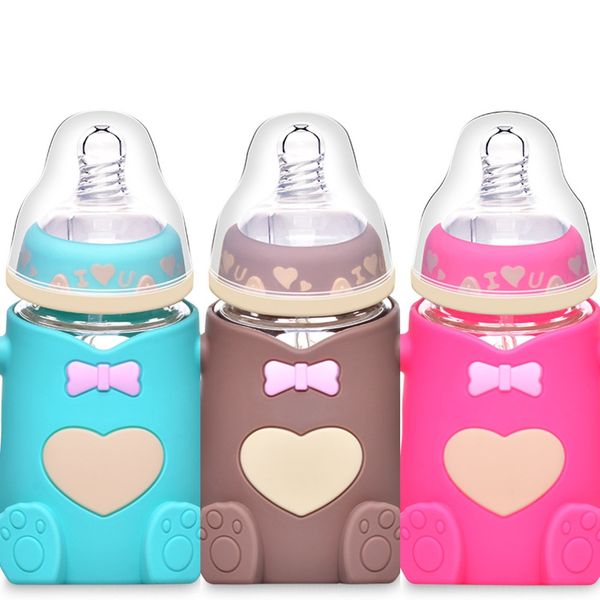 baby glass silicone milk milk bottle anti-flatulence anti-choking baby anti-fall anti-ironing silicone bottle with handle
baby glass silicone milk milk bottle anti-flatulence anti-choking baby anti-fall anti-ironing silicone bottle with handle