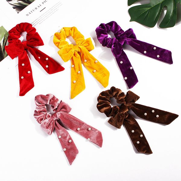 cute girl hair rope velvet pearl scrunchies bowknot elastic hair bands for women bow ties ponytail holder accessories gifts rra2788, Slivery;white
cute girl hair rope velvet pearl scrunchies bowknot elastic hair bands for women bow ties ponytail holder accessories gifts rra2788, Slivery;white