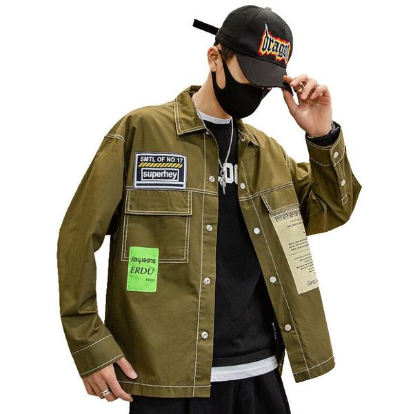 2020 new fashion mens designer jackets brand jacket for mens streetwear with letters casual mens jackets m-2xl optional, Black;brown
2020 new fashion mens designer jackets brand jacket for mens streetwear with letters casual mens jackets m-2xl optional, Black;brown