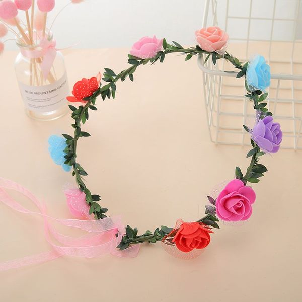 new girls wedding flower wreath bohemian vine adjustable yarn garland sweet hair bands accessories for bride bridesmaid for party supplies
new girls wedding flower wreath bohemian vine adjustable yarn garland sweet hair bands accessories for bride bridesmaid for party supplies
