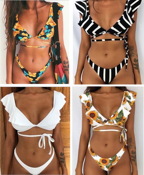 new 8 colors women bikini two pieces ruffles flower stripped print swimsuit summer beach swimwear for women bikini lady swimsuit ship, White;black
new 8 colors women bikini two pieces ruffles flower stripped print swimsuit summer beach swimwear for women bikini lady swimsuit ship, White;black