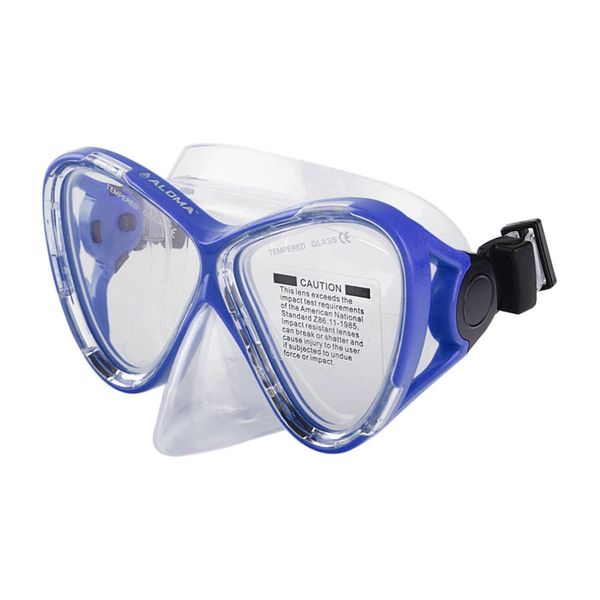 

am-200 double layer waterproof anti-fog transparent silicone large area diving goggles mask swimming accessories