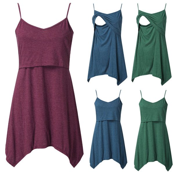 2019 fashion style Women's sleeveless Layered pregnant tops Nursing Maternity top Tunic Breastfeeding top vetement maternite
2019 fashion style Women's sleeveless Layered pregnant tops Nursing Maternity top Tunic Breastfeeding top vetement maternite