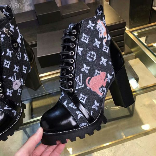 martin boots women's thick heel autumn and winter new round head zip luxurious single boots european and american high-heeled short boo, Black
martin boots women's thick heel autumn and winter new round head zip luxurious single boots european and american high-heeled short boo, Black