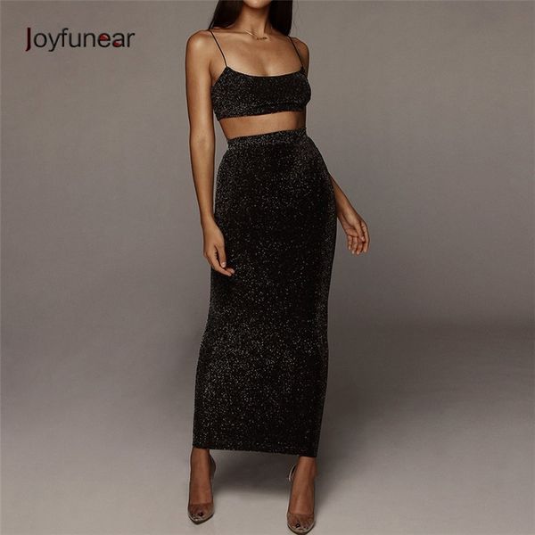 joyfunear short tank two piece summer dress women elegant party suit set solid two piece set long bodycon dress 2, White
joyfunear short tank two piece summer dress women elegant party suit set solid two piece set long bodycon dress 2, White