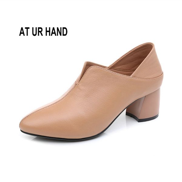 women pumps genuine leather point toe girl thick heel woman shoes slip-on design lady fashion shoes elegant women boots, Black
women pumps genuine leather point toe girl thick heel woman shoes slip-on design lady fashion shoes elegant women boots, Black