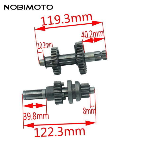 reverse gears main countershaft transmission gear box main counter shaft fit for 50cc-110cc 1+1 reverse gears engines zb-101
reverse gears main countershaft transmission gear box main counter shaft fit for 50cc-110cc 1+1 reverse gears engines zb-101