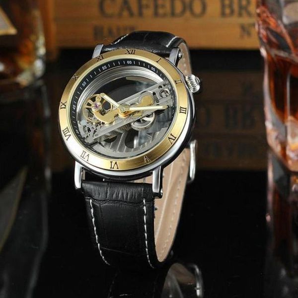 2019 new vintage skeleton mechanical automatic watch men bronze transparent 30m waterproof stainless steel steampunk men watch, Slivery;brown
2019 new vintage skeleton mechanical automatic watch men bronze transparent 30m waterproof stainless steel steampunk men watch, Slivery;brown