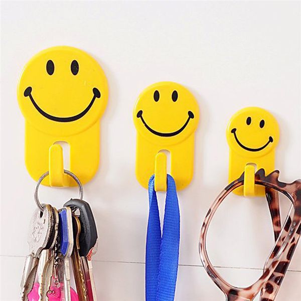 3pcs hooks for hanging strong cartoon smile face self adhesive door wall hangers towel holder kitchen bathroom accessories au17
3pcs hooks for hanging strong cartoon smile face self adhesive door wall hangers towel holder kitchen bathroom accessories au17