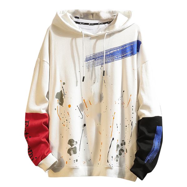 men's casual fashion printing patchwork hoodie long sleeves sweatershirt sweatshirts pullover slim fit men/women hoodies, Black
men's casual fashion printing patchwork hoodie long sleeves sweatershirt sweatshirts pullover slim fit men/women hoodies, Black