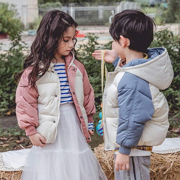 2019 girl boy winter coat hoodies jacket kids thicken warm cotton padded coats children clothes outfits, Blue;gray
2019 girl boy winter coat hoodies jacket kids thicken warm cotton padded coats children clothes outfits, Blue;gray