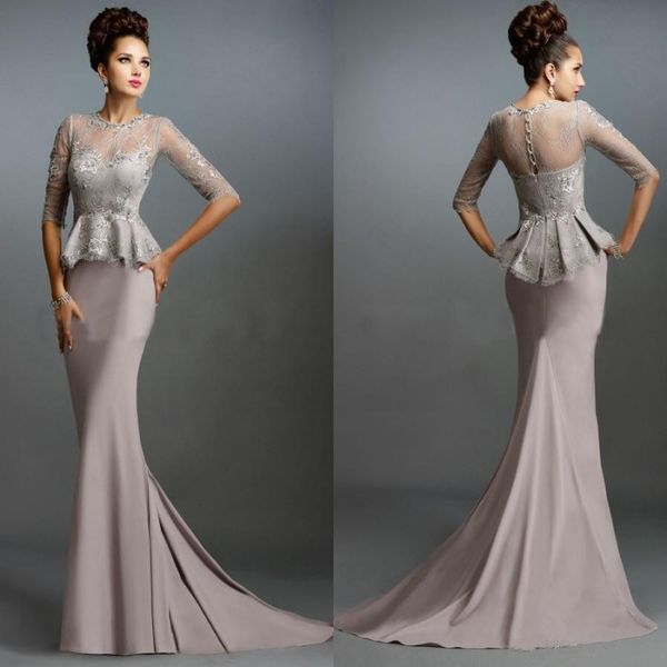 2019 mother of the bride evening dresses mermaid jewel neck peplum half length sleeves formal dresses for mothers, Black;red
2019 mother of the bride evening dresses mermaid jewel neck peplum half length sleeves formal dresses for mothers, Black;red