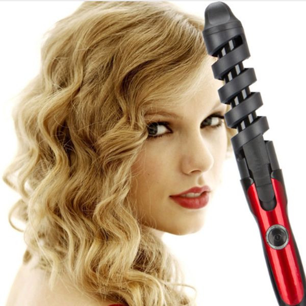 professional curling iron magic spiral hair curler fast heating curling wand set electric ceramic hair crimper styler tools
professional curling iron magic spiral hair curler fast heating curling wand set electric ceramic hair crimper styler tools