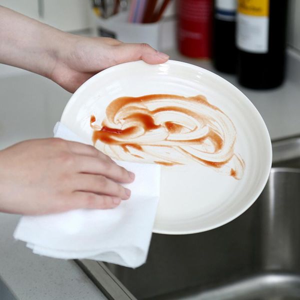 50p roll non-woven fabric washing cleaning cloth towels kitchen towel disposable striped practical rags wiping souring pad
50p roll non-woven fabric washing cleaning cloth towels kitchen towel disposable striped practical rags wiping souring pad