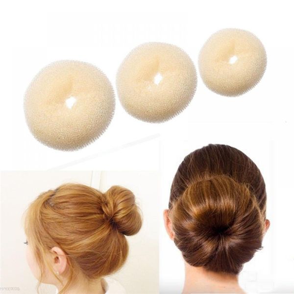cute 3 sizes beige donut hair ring bun women lady girl hair styling ring bun hairstyle accessories tool fashion, Brown
cute 3 sizes beige donut hair ring bun women lady girl hair styling ring bun hairstyle accessories tool fashion, Brown