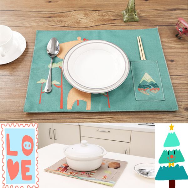 cartoon placemat coaster table placemats creative coffee mug cup coasters heat-resistant non slip pads table mats cotton linen tablecloth
cartoon placemat coaster table placemats creative coffee mug cup coasters heat-resistant non slip pads table mats cotton linen tablecloth