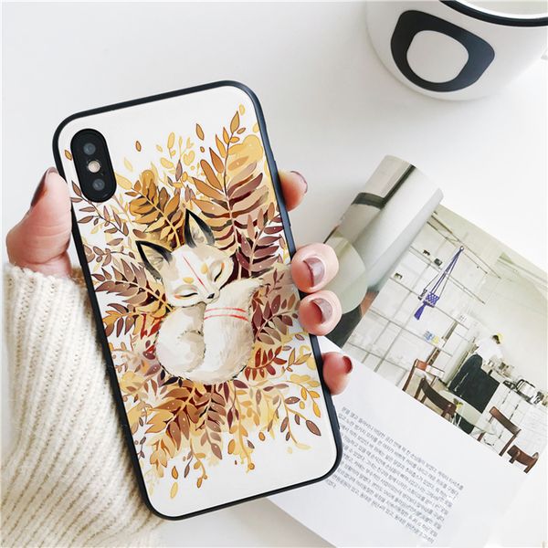 coque luxury animal fox painting cover for iphone 11 pro xs max xr case for iphone 8 7 6s plus 5s se case soft silicone cover.
coque luxury animal fox painting cover for iphone 11 pro xs max xr case for iphone 8 7 6s plus 5s se case soft silicone cover.