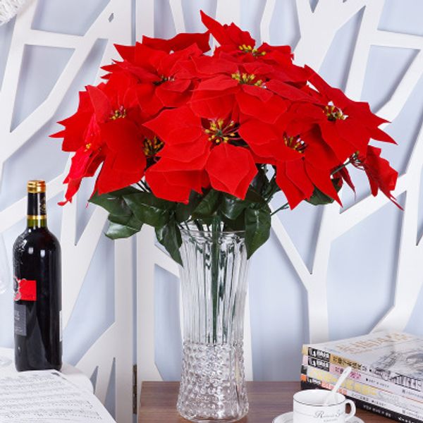 christmas artificial simulation silk poinsettia red silk decorative christmas flowers home xmas party christmas supplies eea756-1
christmas artificial simulation silk poinsettia red silk decorative christmas flowers home xmas party christmas supplies eea756-1