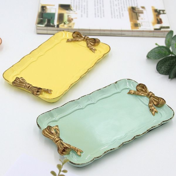 european style vintage decorative tray resin storage tray for jewelry cosmetic key organizer holder new
european style vintage decorative tray resin storage tray for jewelry cosmetic key organizer holder new