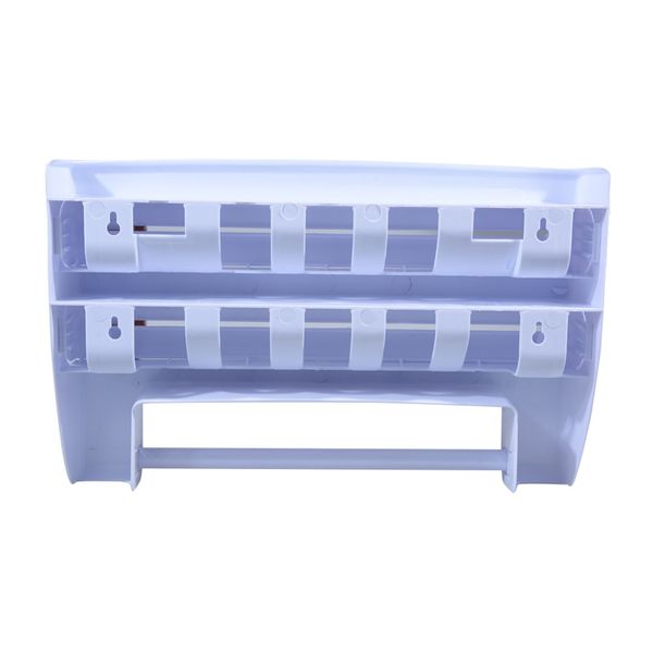 adeeing wall mounted roll dispenser for tin foil, cling film kitchen paper spice bottles towel holder rack
adeeing wall mounted roll dispenser for tin foil, cling film kitchen paper spice bottles towel holder rack