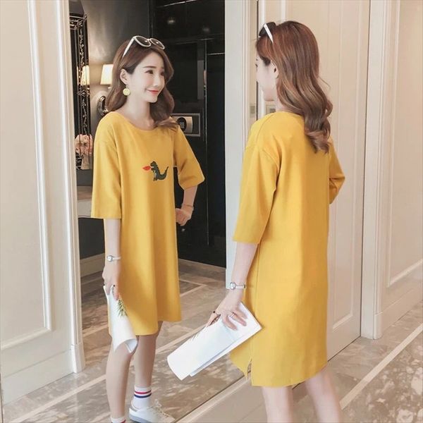 women's summer ulzzang midi split short-sleeved fashionable students loose half-sleeve body clothes t-shirt women's summer ulzzang, White
women's summer ulzzang midi split short-sleeved fashionable students loose half-sleeve body clothes t-shirt women's summer ulzzang, White