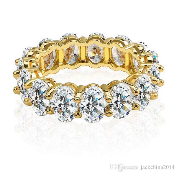 stunning luxury jewelry 925 silver&gold fill oval cut white z cz diamond gemstones promise eternity women wedding band ring gift, Slivery;golden
stunning luxury jewelry 925 silver&gold fill oval cut white z cz diamond gemstones promise eternity women wedding band ring gift, Slivery;golden