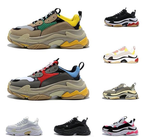 2020 triple s fashion luxury designer shoes for men women bred black white green mens trainer platform sports sneakers size 36-45, White;red
2020 triple s fashion luxury designer shoes for men women bred black white green mens trainer platform sports sneakers size 36-45, White;red