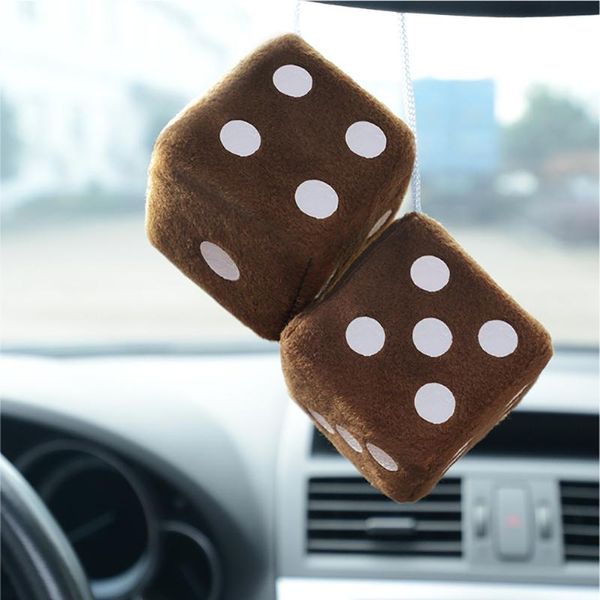 2 шт автомобиля подвеска на присоске аксессуары авто плюшевые dice висячие craft interior симпатичные украшения автомобиля зеркало заднего в
2 шт автомобиля подвеска на присоске аксессуары авто плюшевые dice висячие craft interior симпатичные украшения автомобиля зеркало заднего в