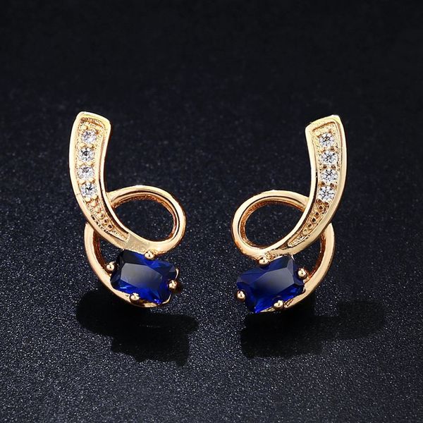 trend cubic zirconia gold color hoop earrings for women ladies simple earring gift blue/green, Golden;silver
trend cubic zirconia gold color hoop earrings for women ladies simple earring gift blue/green, Golden;silver