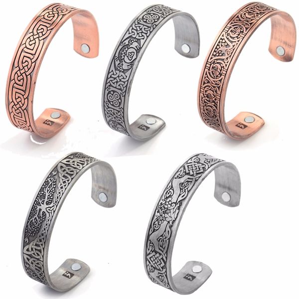 skyrim mix viking health bracelets&cuff bangles with tree of life/luck knot magnetic power women men jewelry adjustable bracelet, Golden;silver
skyrim mix viking health bracelets&cuff bangles with tree of life/luck knot magnetic power women men jewelry adjustable bracelet, Golden;silver