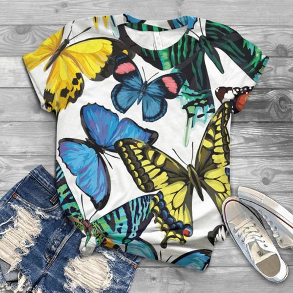 harajuku shirt plus size women blouses short sleeve 3d butterfly printed o-neck blouse blusas mujer de moda 2020 @45, White
harajuku shirt plus size women blouses short sleeve 3d butterfly printed o-neck blouse blusas mujer de moda 2020 @45, White