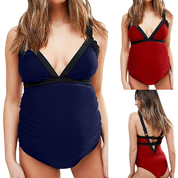 maternity swimwear tankinis women nursing bikini plus size solid strappy swimsuit bikini halter fashion pregnant swimsuit, White
maternity swimwear tankinis women nursing bikini plus size solid strappy swimsuit bikini halter fashion pregnant swimsuit, White