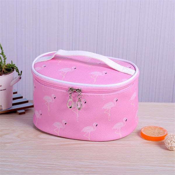 korean version of the portable cosmetic bag flamingo travel makeup organizer bag pu leather bucket shaped makeup bags
korean version of the portable cosmetic bag flamingo travel makeup organizer bag pu leather bucket shaped makeup bags