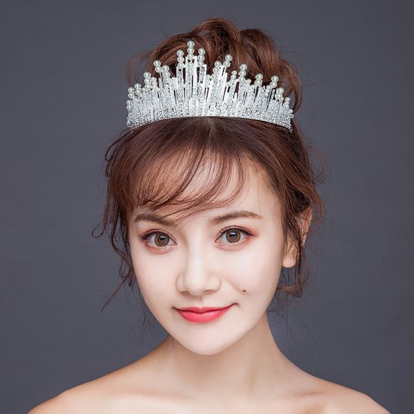 mingli tengda bride headwear alloy pearl crown marry bridal hair silver decorate swedding accessories tiara diadema couronne, Golden;white
mingli tengda bride headwear alloy pearl crown marry bridal hair silver decorate swedding accessories tiara diadema couronne, Golden;white