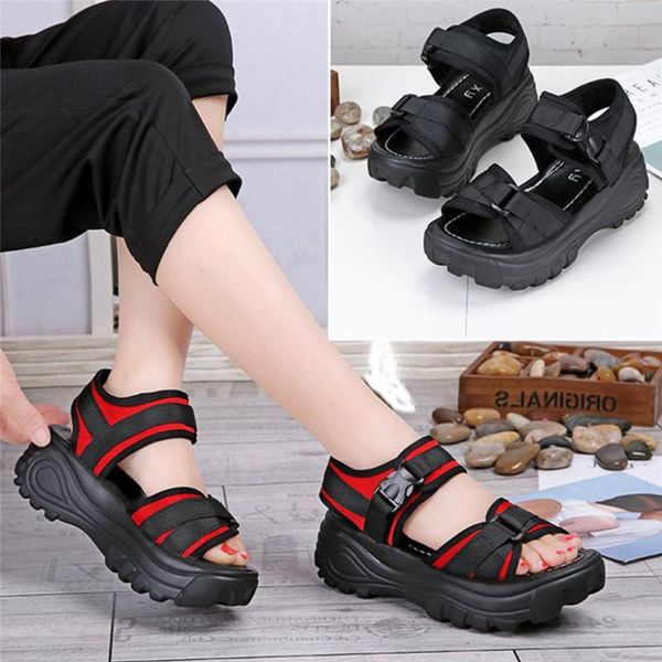 sandals womail women platform summer fashionable thick-soled slopes magic paste muffins casual roman sports, Black
sandals womail women platform summer fashionable thick-soled slopes magic paste muffins casual roman sports, Black