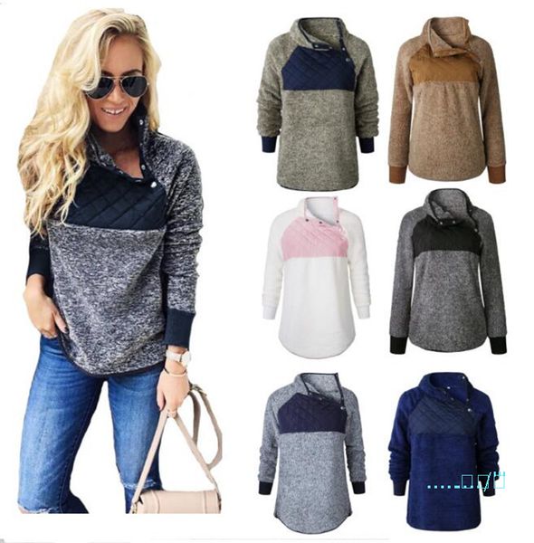 women autumn sloping collar fleece sweatshirt winter female woolen joint pullover turtleneck sweater coat fashion wool hoodie cloth c92706, White
women autumn sloping collar fleece sweatshirt winter female woolen joint pullover turtleneck sweater coat fashion wool hoodie cloth c92706, White