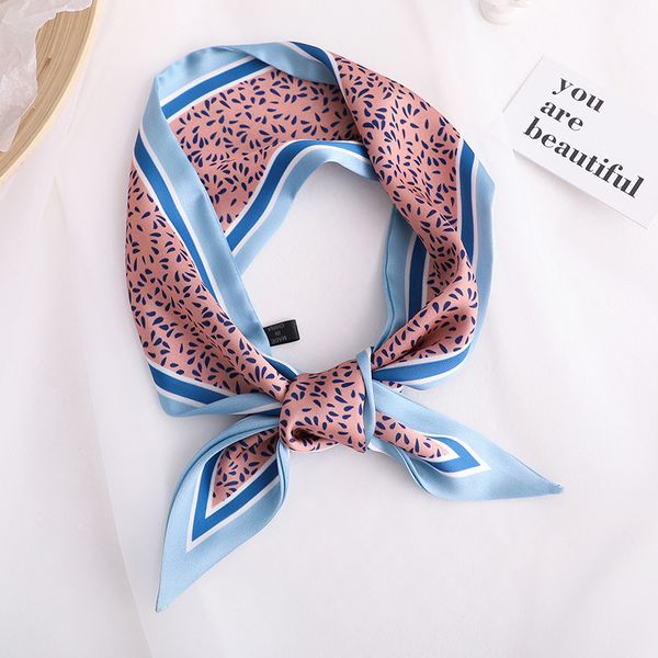 2020 New petal Print Women Silk Scarf Small Handle Bag Ribbons Female Head Scarves Hair band Foulard blue
2020 New petal Print Women Silk Scarf Small Handle Bag Ribbons Female Head Scarves Hair band Foulard blue