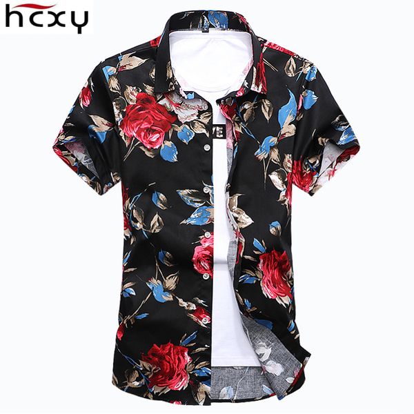 hcxy 2018 summer fashion mens shirt slim fit short sleeve floral shirt mens clothing trend casual flower shirts size 7xl, White;black
hcxy 2018 summer fashion mens shirt slim fit short sleeve floral shirt mens clothing trend casual flower shirts size 7xl, White;black