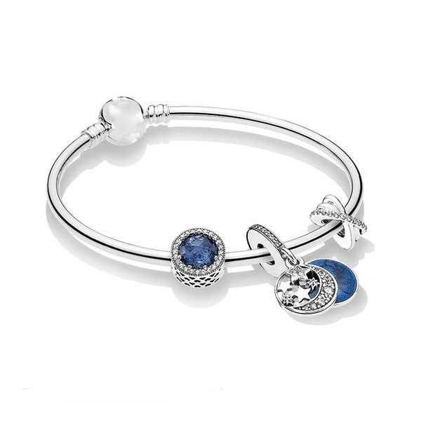 authentic 925 sterling silver heart of the ocean romantic star new panla bracelet bead diaphragm dropping diy bracelet, Black
authentic 925 sterling silver heart of the ocean romantic star new panla bracelet bead diaphragm dropping diy bracelet, Black