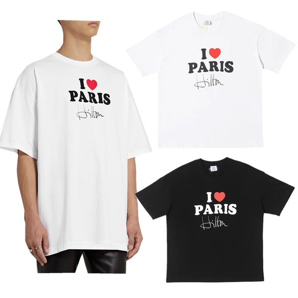 mens designer t shirts spring summer 2020 vetements i love paris couple t-shirt fashion brand short sleeve cotton casual crew neck, White;black
mens designer t shirts spring summer 2020 vetements i love paris couple t-shirt fashion brand short sleeve cotton casual crew neck, White;black