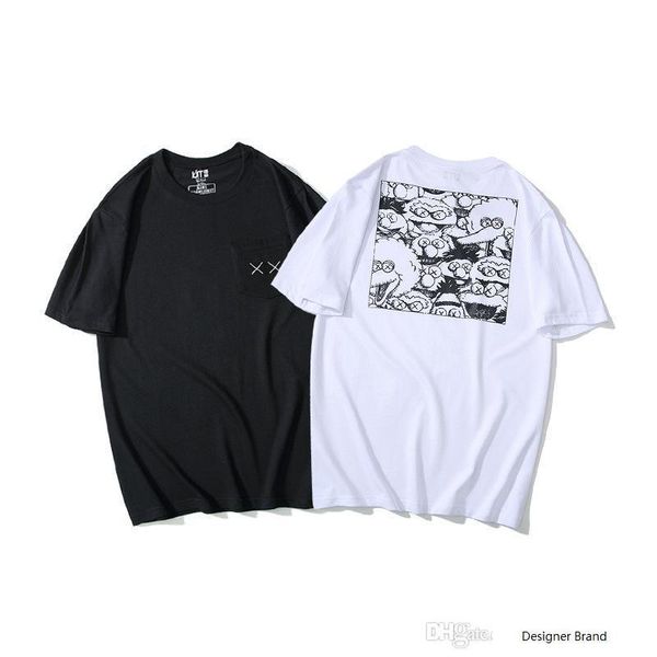 19ss sesame street x kaws joint cartoon pocket embroidery xx graffiti short sleeve t-shirt m-2xl, White;black
19ss sesame street x kaws joint cartoon pocket embroidery xx graffiti short sleeve t-shirt m-2xl, White;black