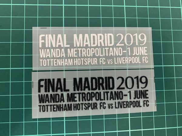 ФИНАЛ Мадрид 2019 - 1 июня Детали матча Патч UCL Финальный текст матча для M.Salah MANE Firmino K
ФИНАЛ Мадрид 2019 - 1 июня Детали матча Патч UCL Финальный текст матча для M.Salah MANE Firmino K